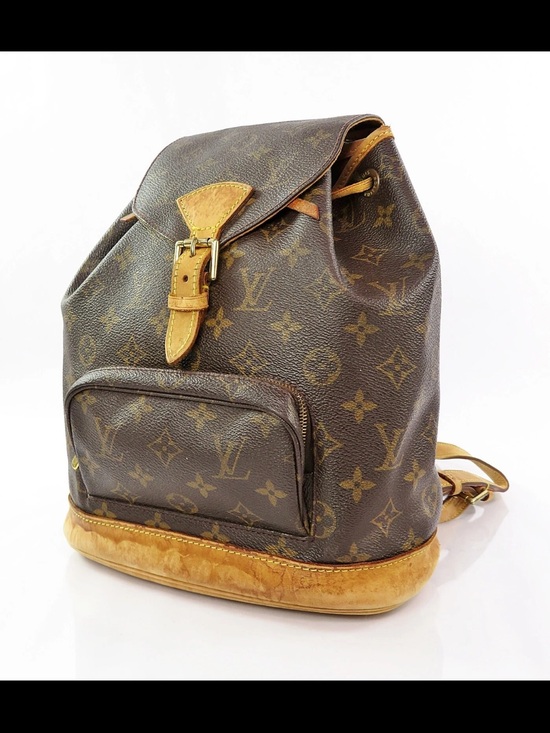 light brown louis vuitton backpack Palm Springs Reverse Monogram mini color hardware brings classic elegance to the discovery backpacks modern lines LOUIS VUITTON LV Monogram Emprinte